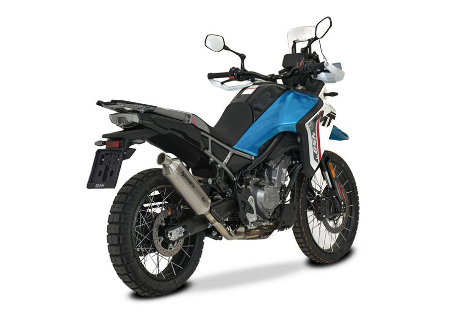 HP Corse SP-2 Short Titanium Slip-On Kit (Road Legal) – CFMoto 450 MT 2023–2026