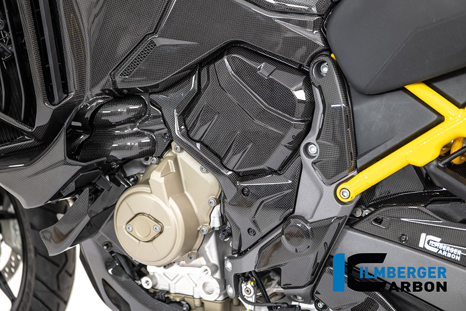 Ilmberger Carbon Frame Cover Left (Gloss) - Compatible with all model variants