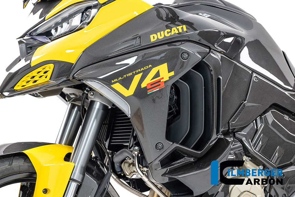 Ilmberger Carbon Front Left Side Fairing (Gloss) - Compatible with all model variants
