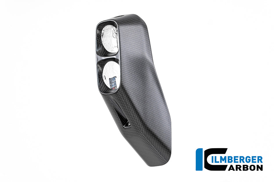 Ilmberger Carbon Exhaust End Cap (Matt) - V4, V4S & Rally models only
