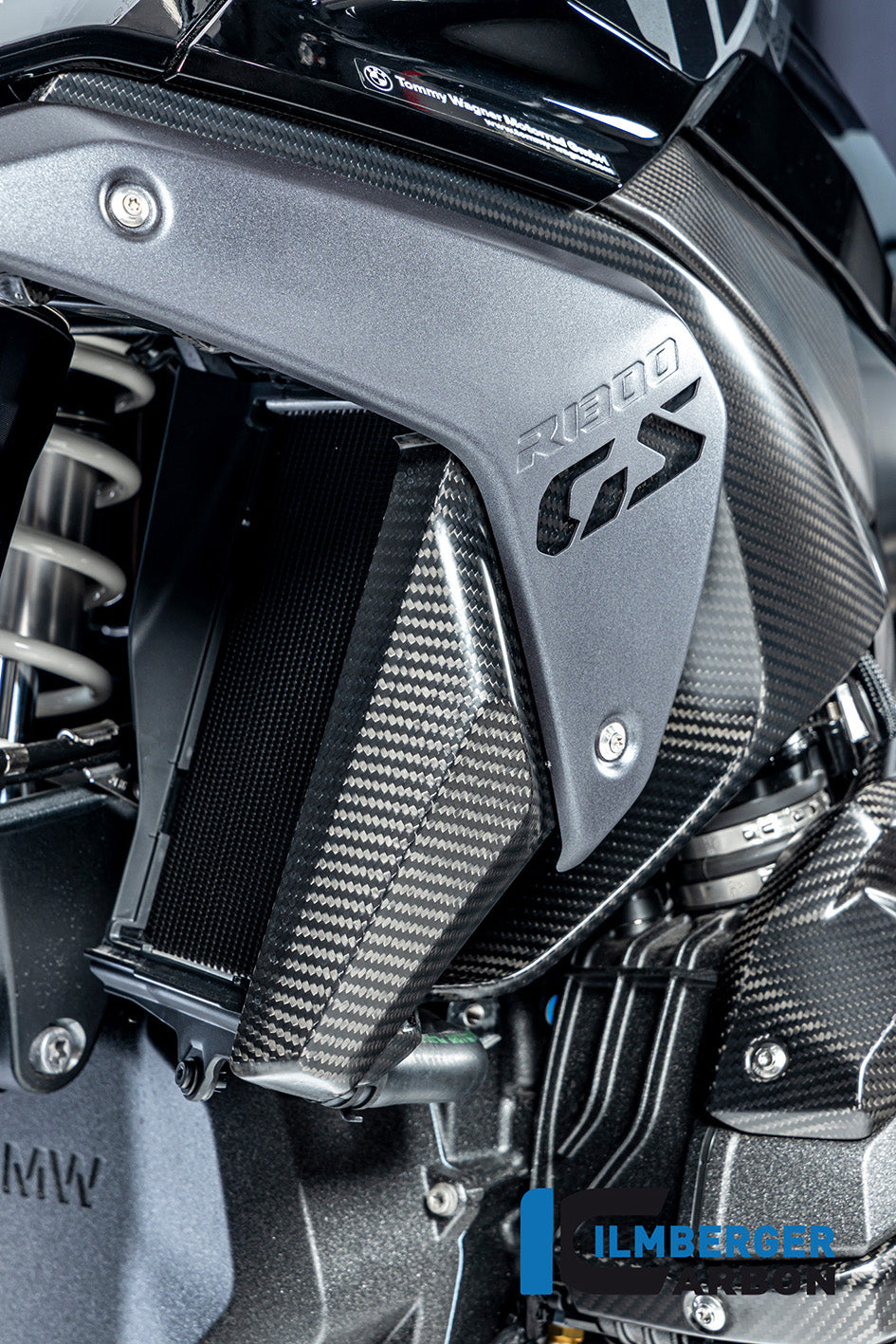 Ilmberger Carbon Airvent Cover (Left Hand Matt)