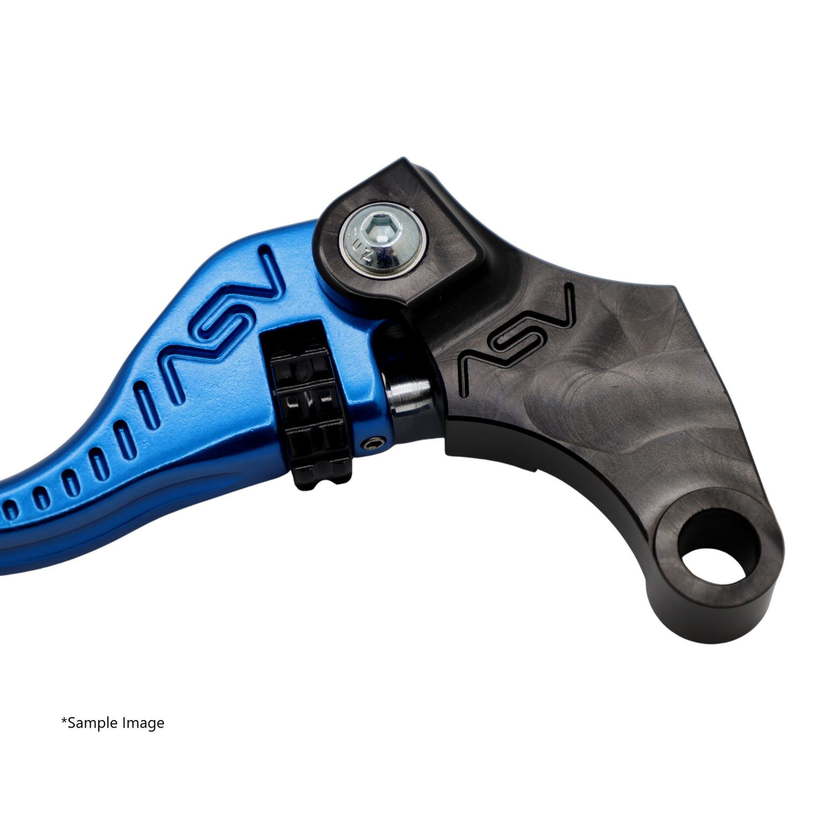 ASV F3 Clutch Lever, Regular Length Gloss Blue, 5 colours – Yamaha YZF-R3 2015–2018