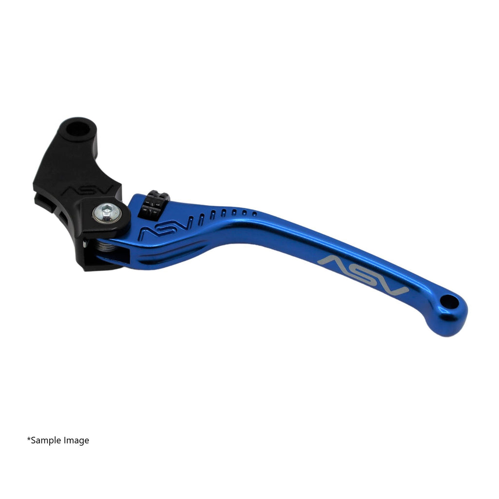 ASV F3 Clutch Lever, Regular Length Gloss Blue, 5 colours – Yamaha YZF-R3 2015–2018