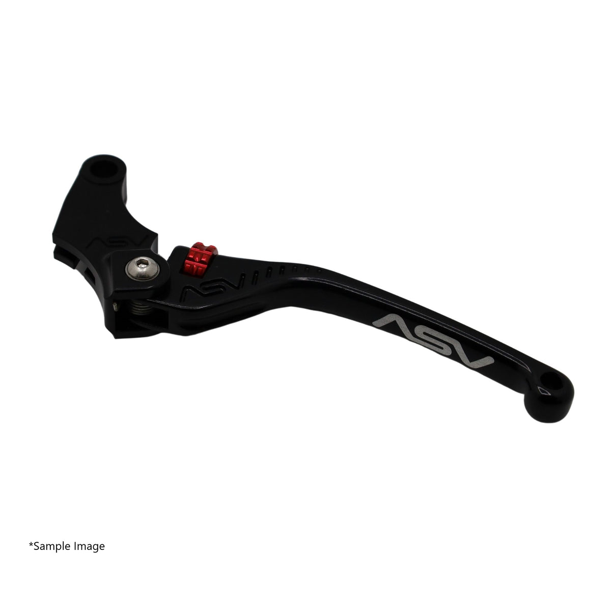 ASV F3 Clutch Lever, Regular Length Gloss Black, 5 colours - Clutch spacers PS001 recommended – Yamaha MT-09 2024–2026 / Yamaha YZF-R7 2026 / …
