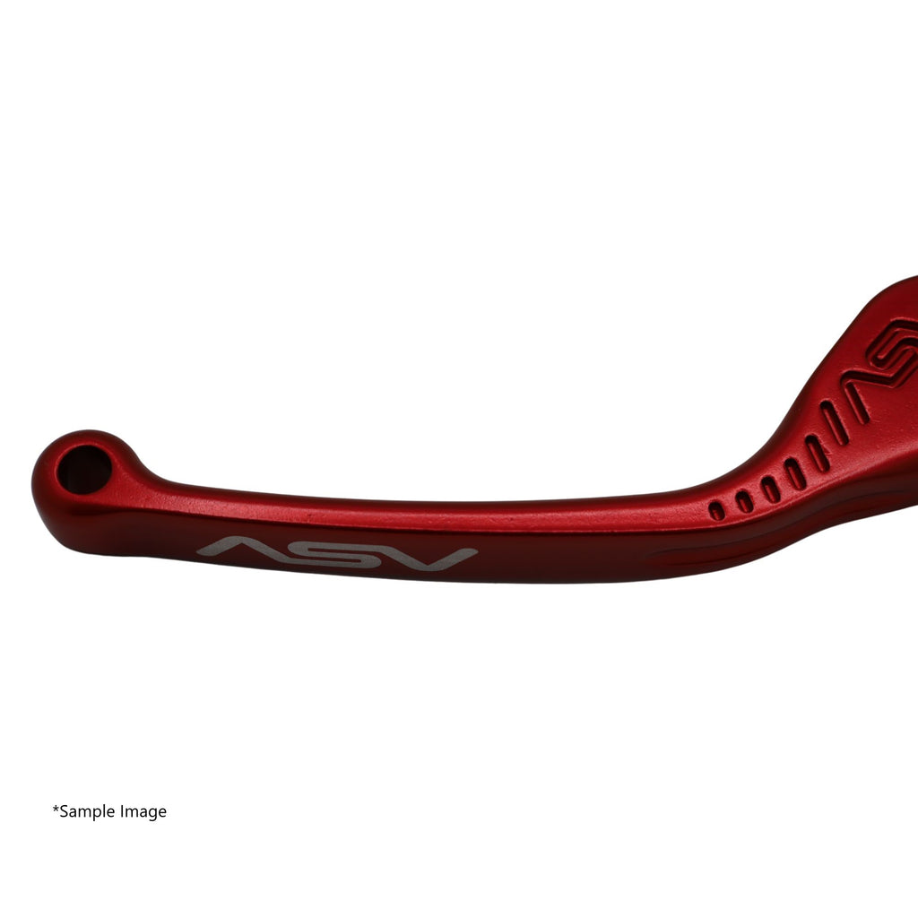 ASV F3 Clutch Lever, Regular Length, Gloss Red, 5 colours. Fits adjustable stock lever  - perch spacer PS001 is included – BMW M1000R Naked 2023–2026 / BMW M1000RR 2021–2026 / …