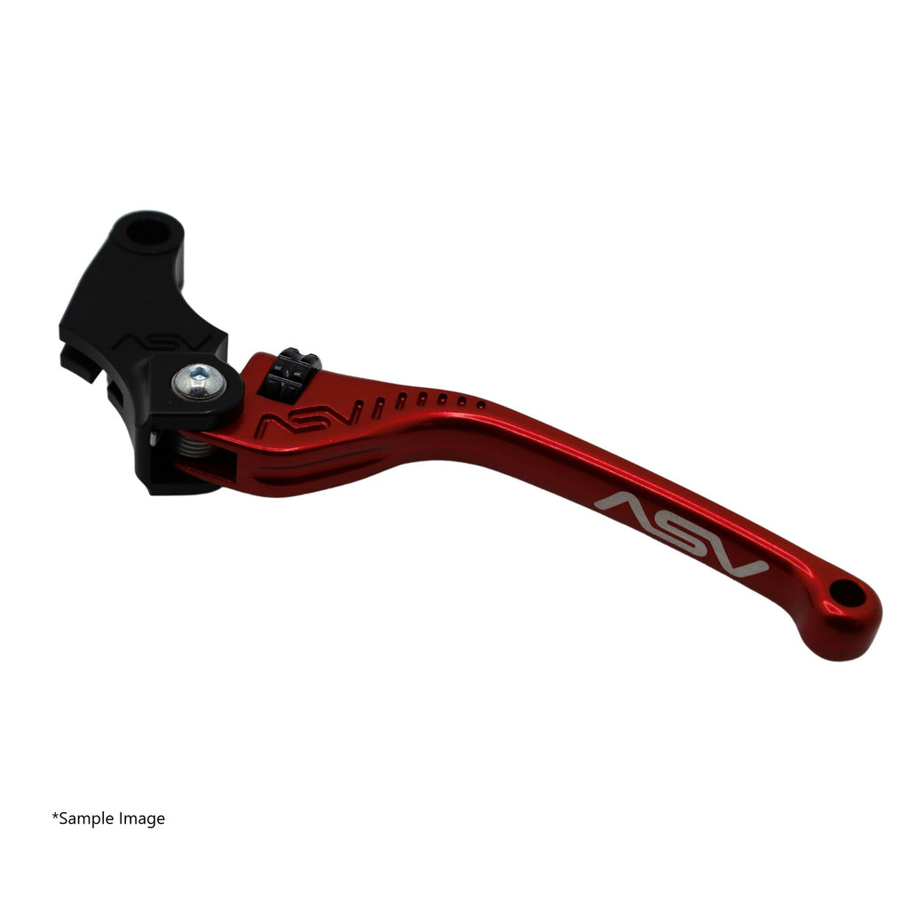 ASV F3 Clutch Lever, Regular Length, Gloss Red, 5 colours – Ducati SuperSport / 950 / S (937cc) 2017–2021 / Suzuki GSR600 2006–2009 / …