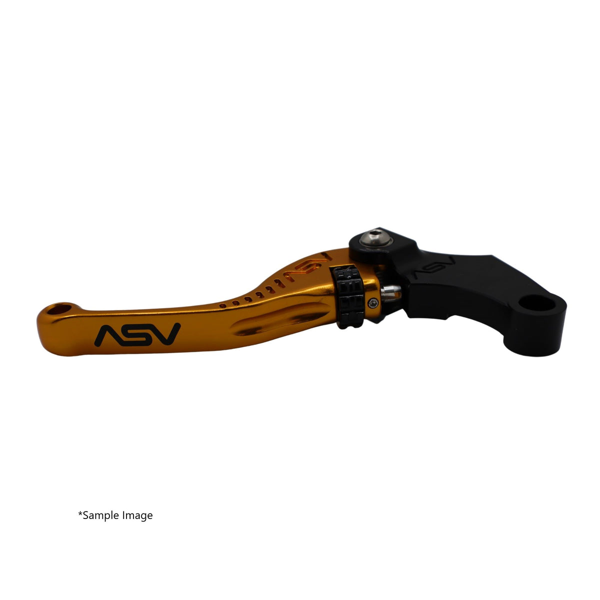ASV F3 Clutch Lever, Short, Gloss Gold, 5 colours – Honda CBR250R 2011–2014 / Honda CBR300R 2014–2021 / …