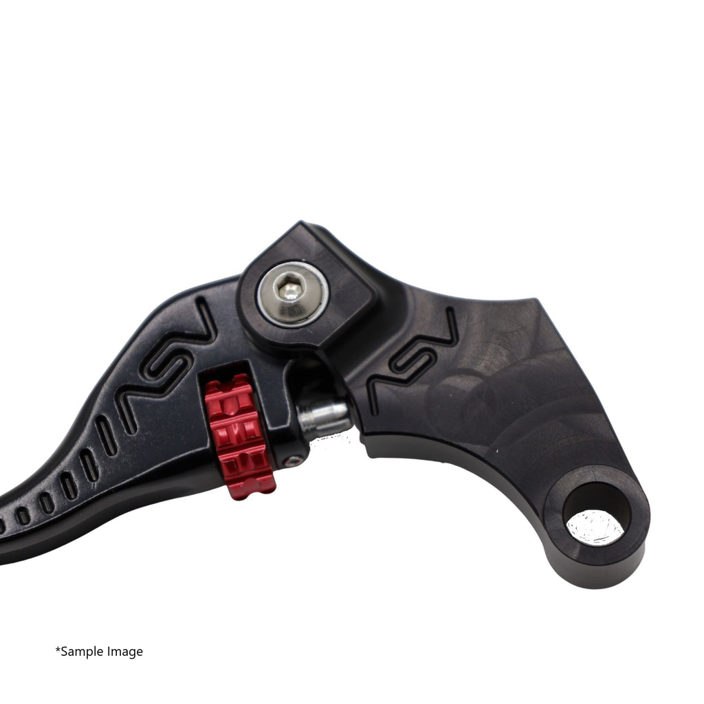 ASV F3 Clutch Lever, Short, Gloss Black, 5 colours – Aprilia RSV1000 Mille 1999–2000 / Aprilia RSV1000 Mille 2001–2003 / …