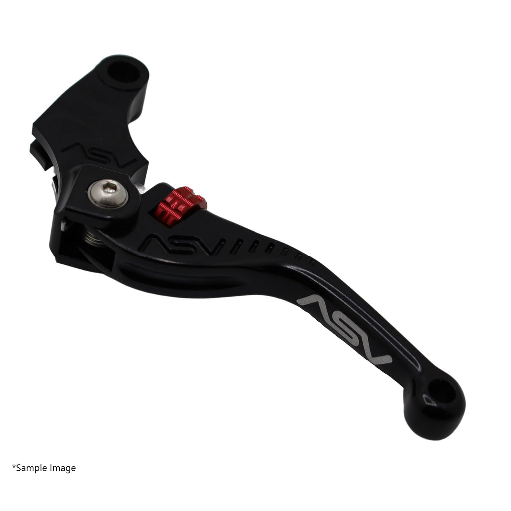 ASV F3 Clutch Lever, Short, Gloss Black, 5 colours – Kawasaki Ninja 250 R 2008–2012 / Kawasaki Ninja 300 R 2013–2022 / …