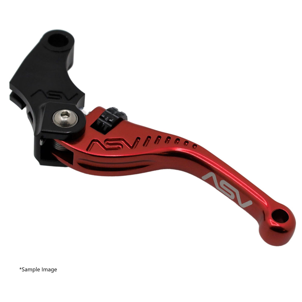 ASV F3 Clutch Lever, Short, Gloss Red, 5 colours – KTM 1290 Super Duke / R 2014–2016 / KTM 1290 Super Duke / R 2017–2019 / …