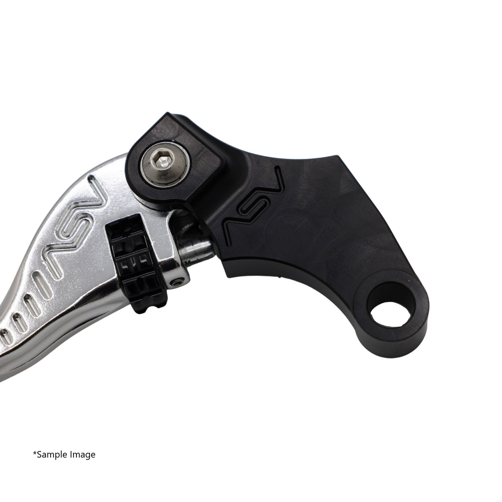 ASV F3 Clutch Lever, Short, Gloss Silver, 5 colours – KTM 125 RC 2014–2023 / KTM 390 Duke 2015–2016 / …