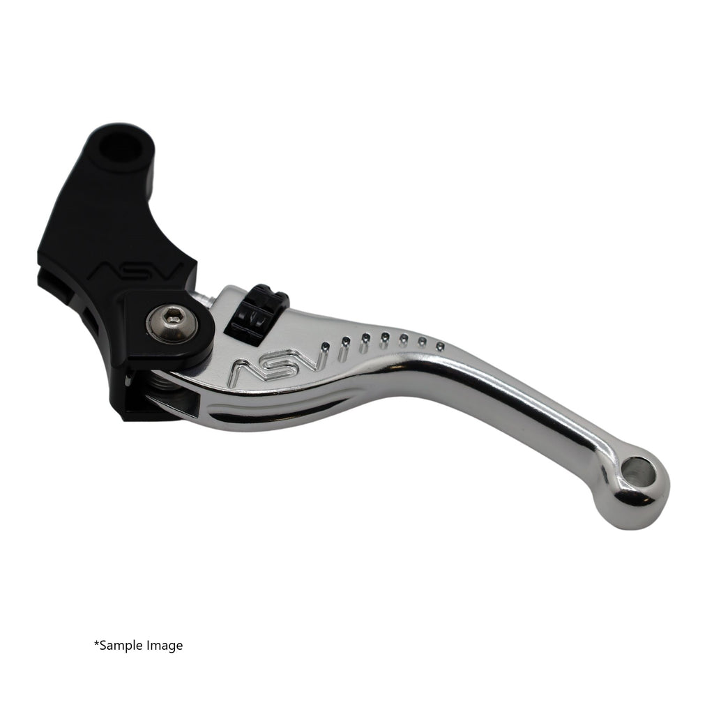 ASV F3 Clutch Lever, Short, Gloss Silver, 5 colours – Aprilia RS660 / Factory 2020–2026 / Aprilia RSV4 (1000cc) 2009–2014 / …