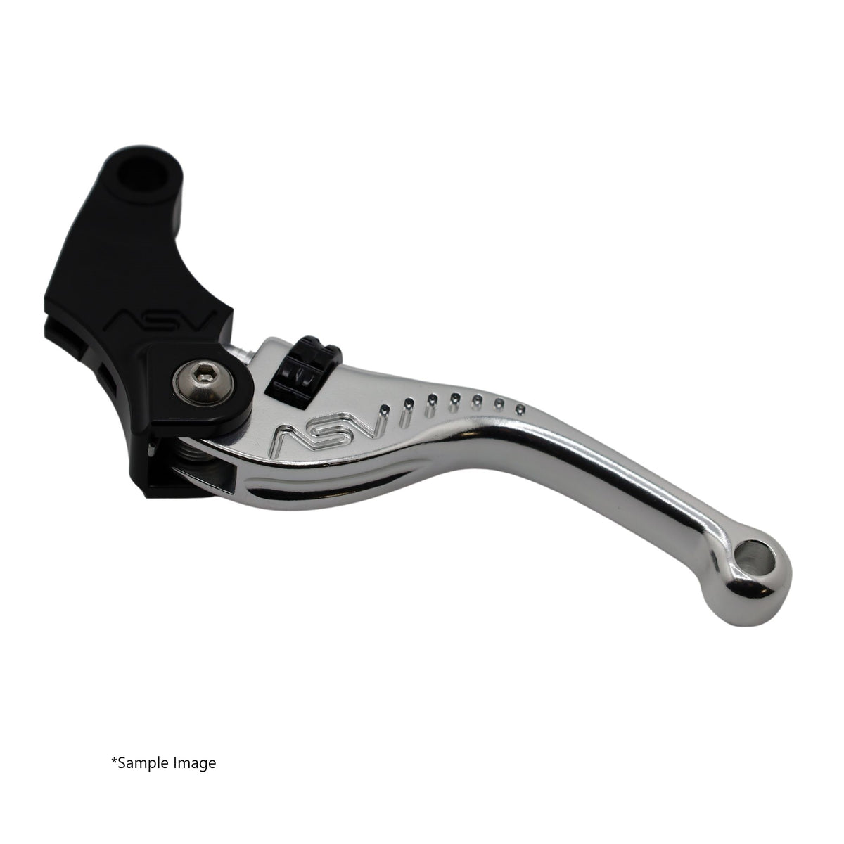 ASV F3 Clutch Lever, Short, Gloss Silver, 5 colours – Honda CBR250R 2011–2014 / Honda CBR300R 2014–2021 / …