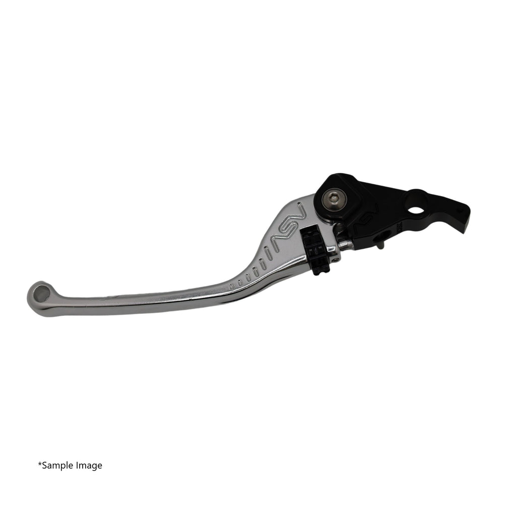 ASV F3 Clutch Lever, Regular Length, Gloss Silver, 5 colours – Ducati SuperSport / 950 / S (937cc) 2017–2021 / Suzuki GSR600 2006–2009 / …