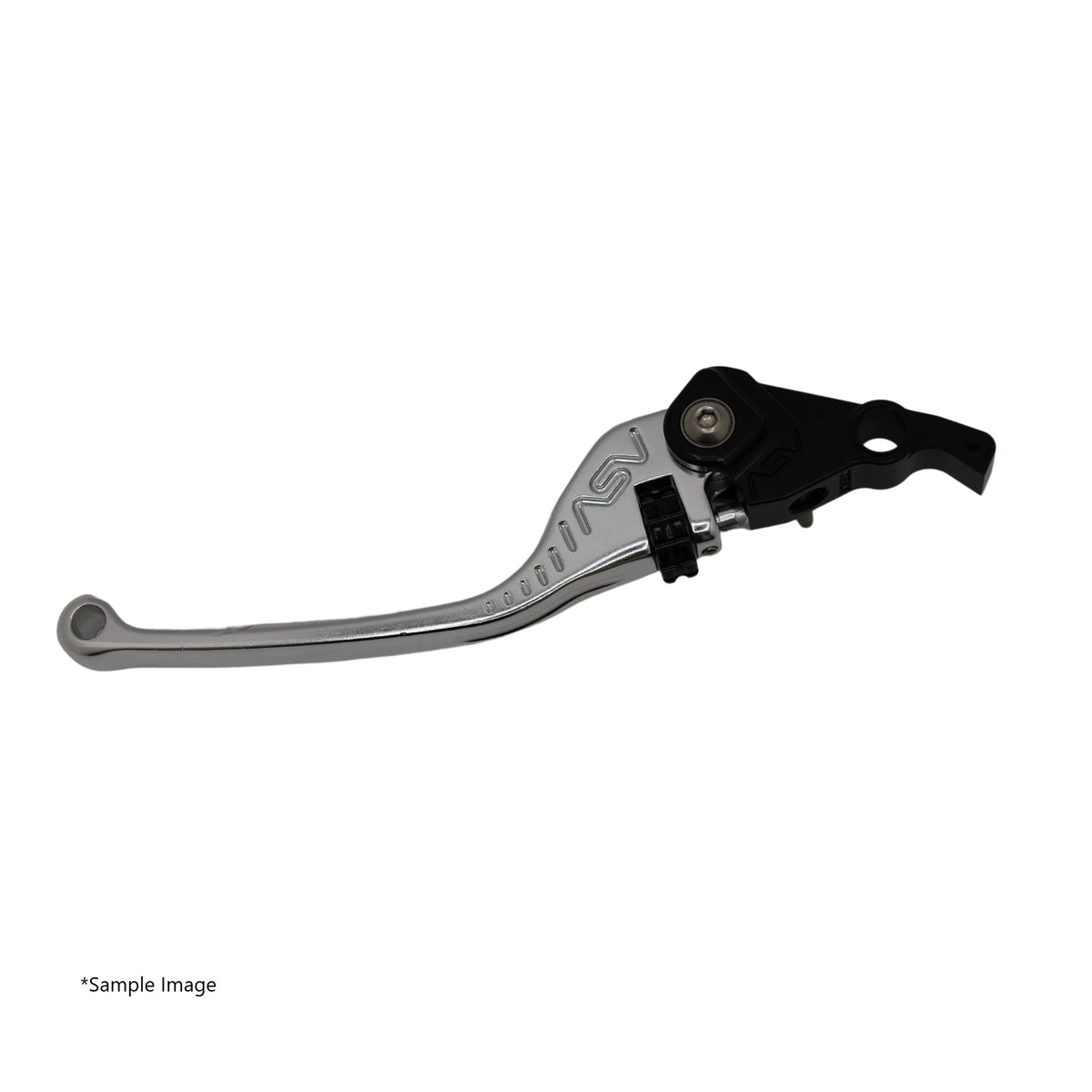 ASV F3 Clutch Lever, Regular Length Gloss Silver, 5 colours - Clutch spacers PS001 recommended – Yamaha MT-09 2024–2026 / Yamaha YZF-R7 2026 / …