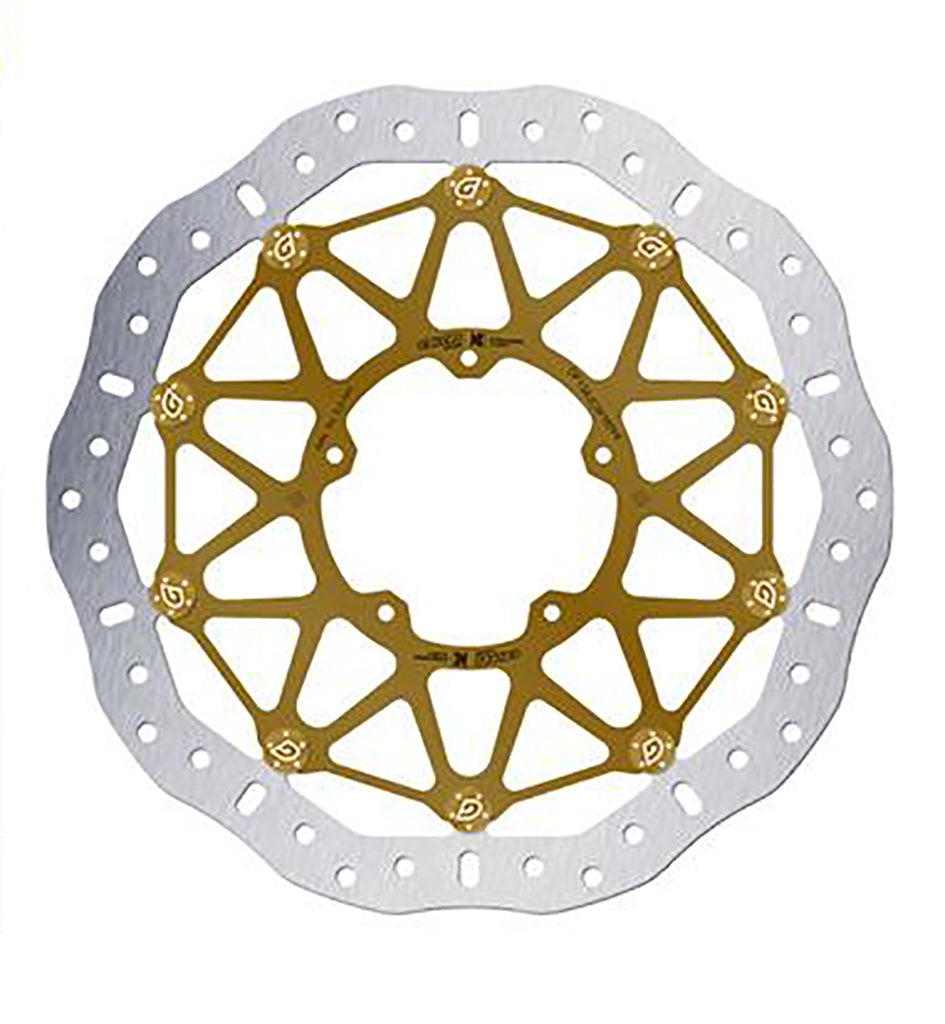 Galfer Front Racing Wave Floatech Brake Disc 330X6mm Kashima (DF134JCW160HI)