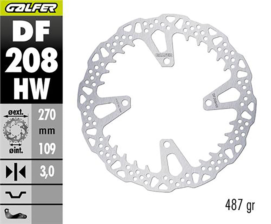 Galfer Front Disc Shark Fixed 270X3mm Kawasaki Kx