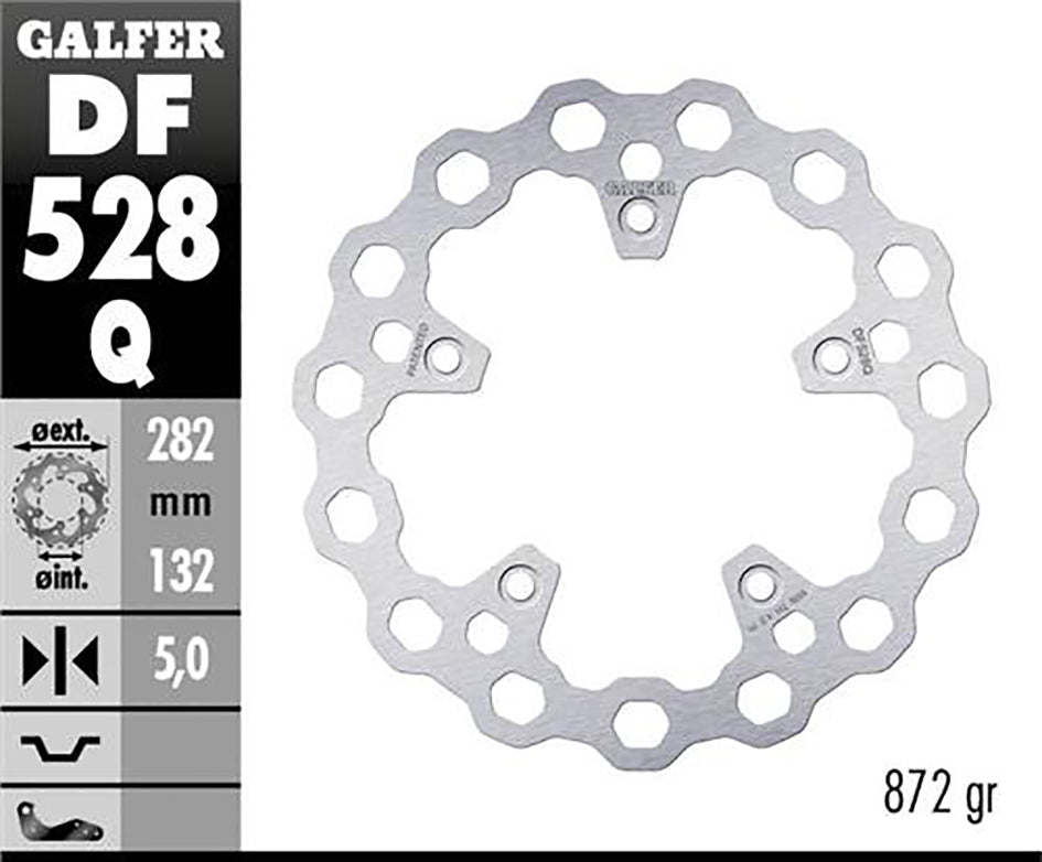Galfer Rear Disc Cubiq Fixed 282X5mm