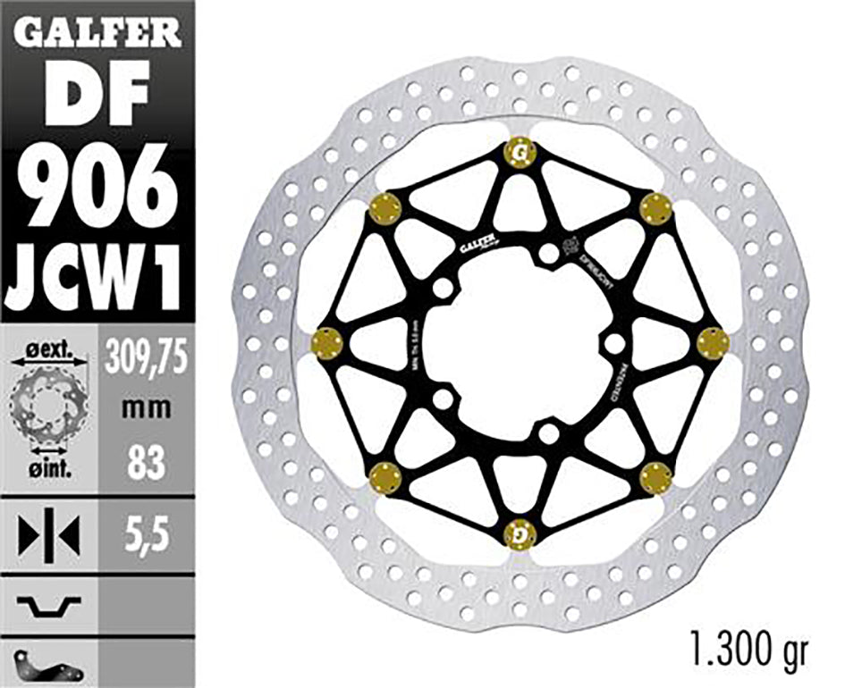 Galfer Front Disc Wave Floatech Racing 309,75X5,5mm