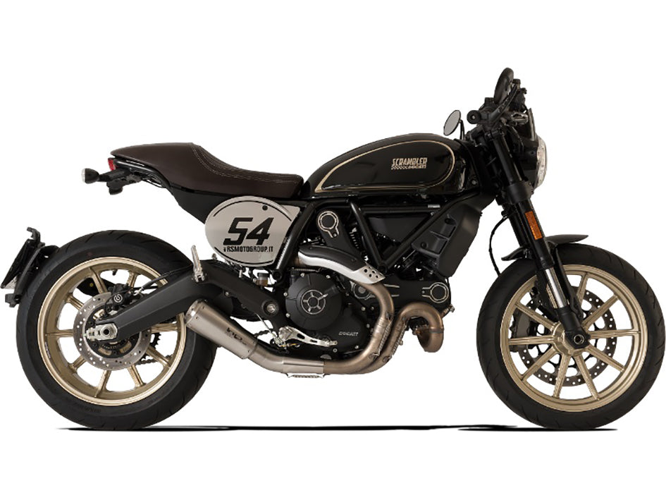 HP Corse GP-07 Satin Stainless Steel Slip-On Kit (Road Legal) (DUGP1010SG-AB)