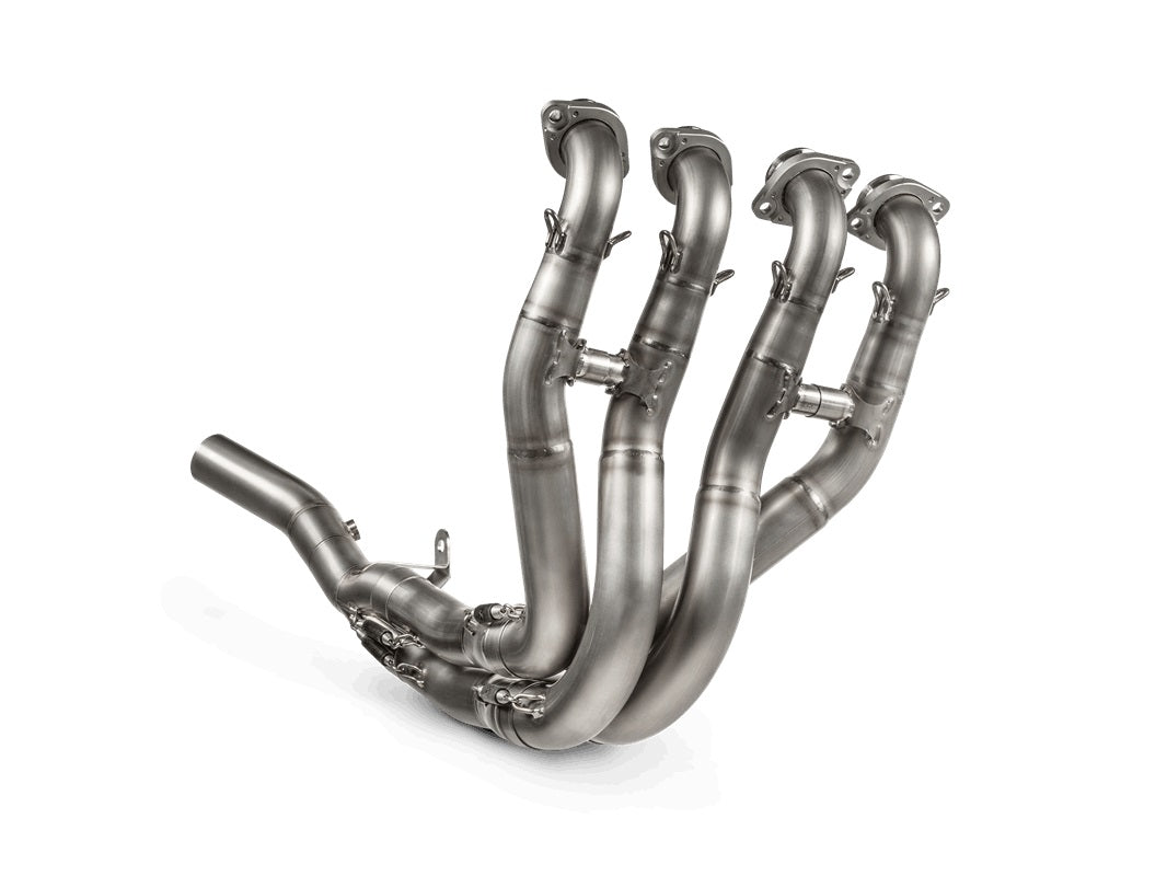 Akrapovic Optional Stainless Steel Racing Header Set – Kawasaki ZX-10R / RR 2021–2025