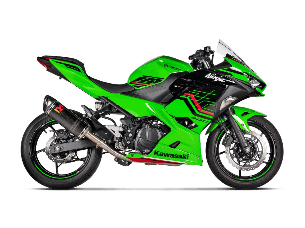 Akrapovic Optional 2-1 Racing Stainless Steel Header Set – Kawasaki Ninja 400 2018–2023 / Kawasaki Ninja 500 2024–2026