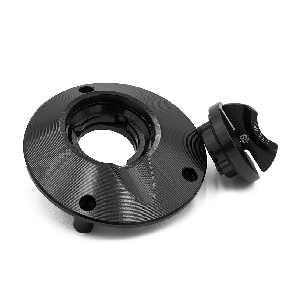 Gilles Keyless Fuel Filler Cap - Black (other colours available) (FCAP2-B002-B)