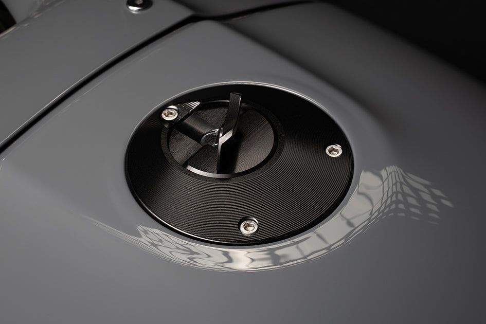Gilles Keyless Fuel Filler Cap - Black (other colours available) (FCAP2-B005-B)