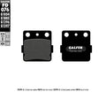 Galfer Brake Pads, Rear, Semi Metal (FD076-G1054)