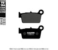 Galfer Brake Pads, Rear, Semi Metal (FD286-G1054)