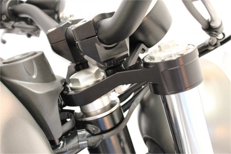Gilles Top Yoke Kit With 2DGT Adjustable Handlebar Risers And Speedometer Holder