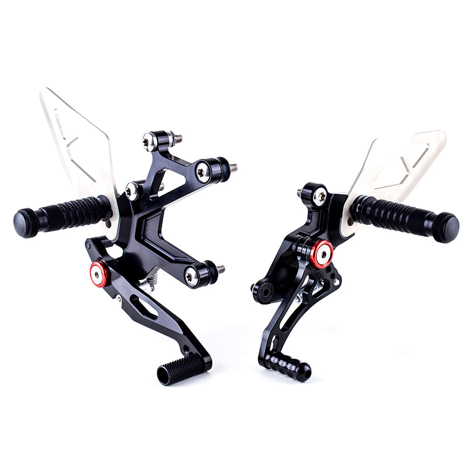 Gilles FX Racing Rearset Kit - Conventional & Reverse Shift Possible (FXR-K06-B)