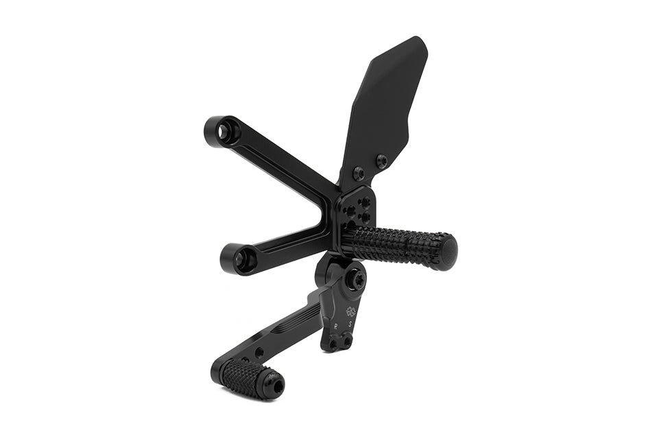 Gilles FX Racing Rearset Kit - Conventional & Reverse Shift Possible – Kawasaki ZX-4R / RR 2023–2026