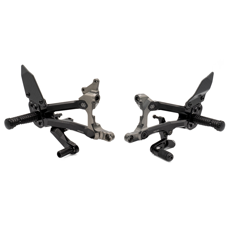Gilles FXR2 Racing Rearset Kit - Fits Standard, S & R Models Only (Not Speciale or Superleggera)