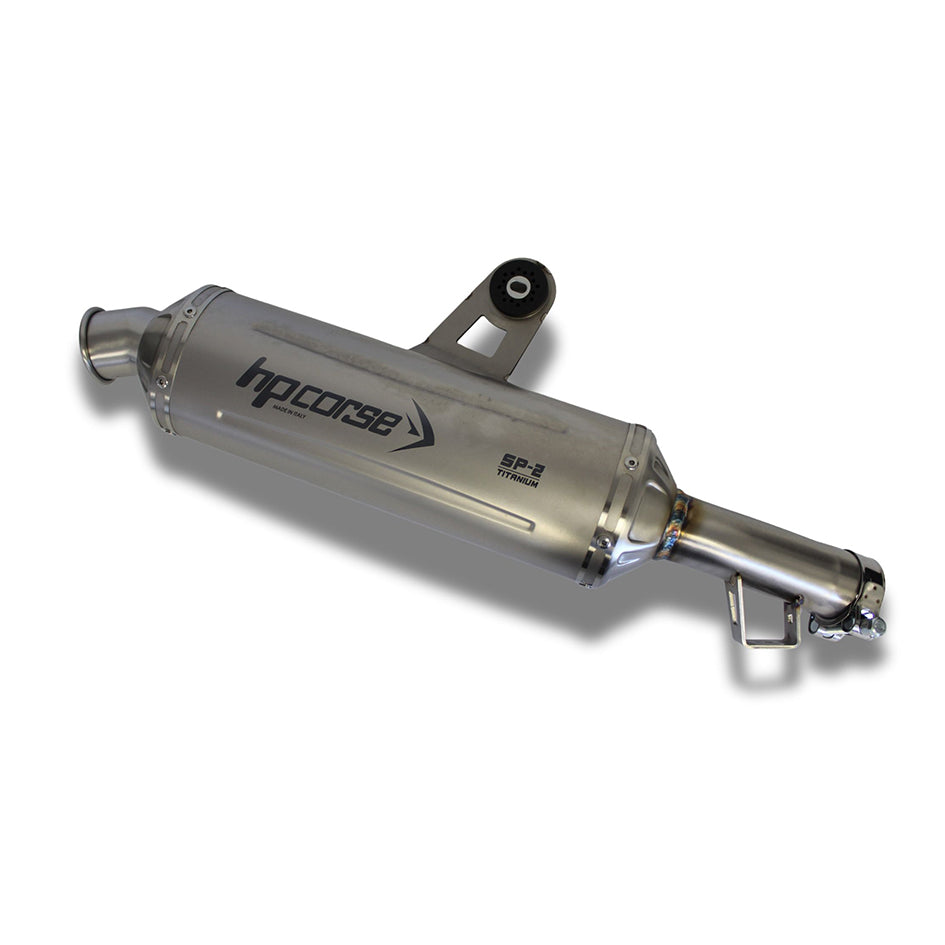 HP Corse SP-2 Short Titanium Slip-On Kit (Road Legal) – Honda CRF1100L Africa Twin / Adventure Sport 2020–2026