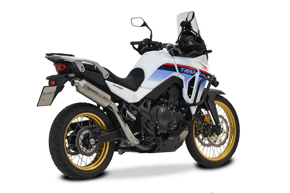 HP Corse SP-2 Short High Level Titanium Slip-On Kit (Road Legal) – Honda XL750 Transalp 2023–2026