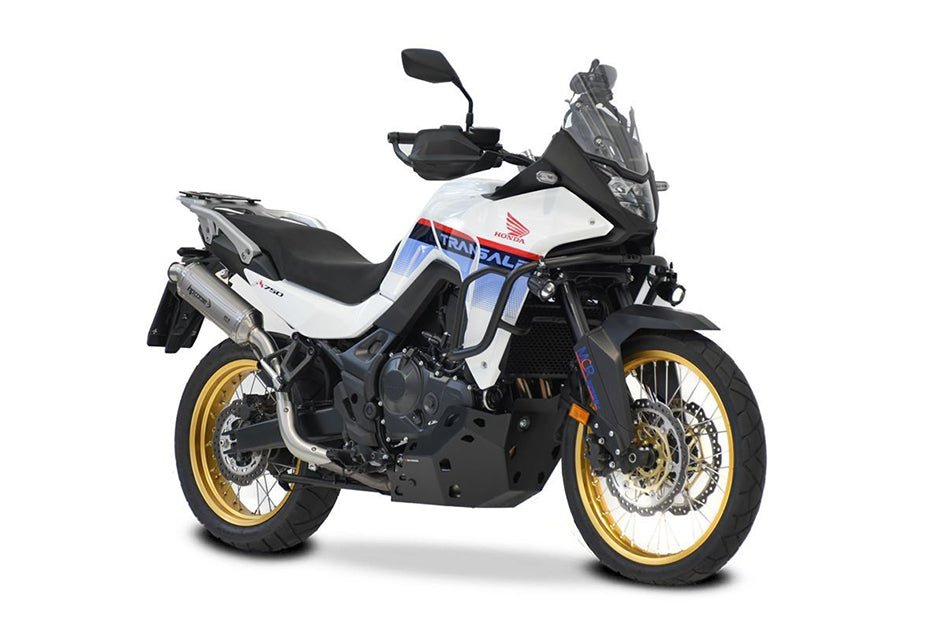 HP Corse SP-2 Short High Level Titanium Slip-On Kit (Road Legal) – Honda XL750 Transalp 2023–2026