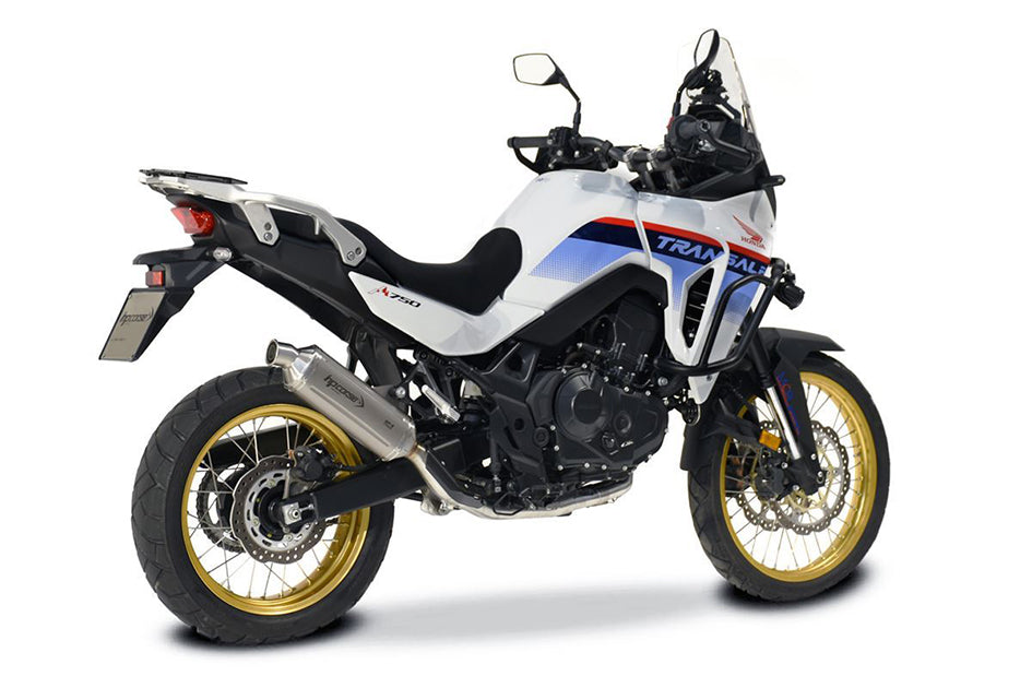 HP Corse SP-2 Short Titanium Slip-On Kit (Road Legal) – Honda XL750 Transalp 2023–2026