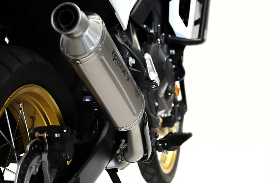HP Corse SP-2 Short Titanium Slip-On Kit (Road Legal) – Honda XL750 Transalp 2023–2026