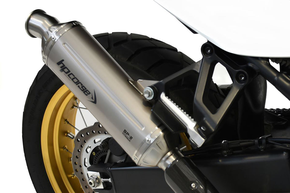 HP Corse SP-2 Short Titanium Slip-On Kit (Road Legal) – Honda XL750 Transalp 2023–2026