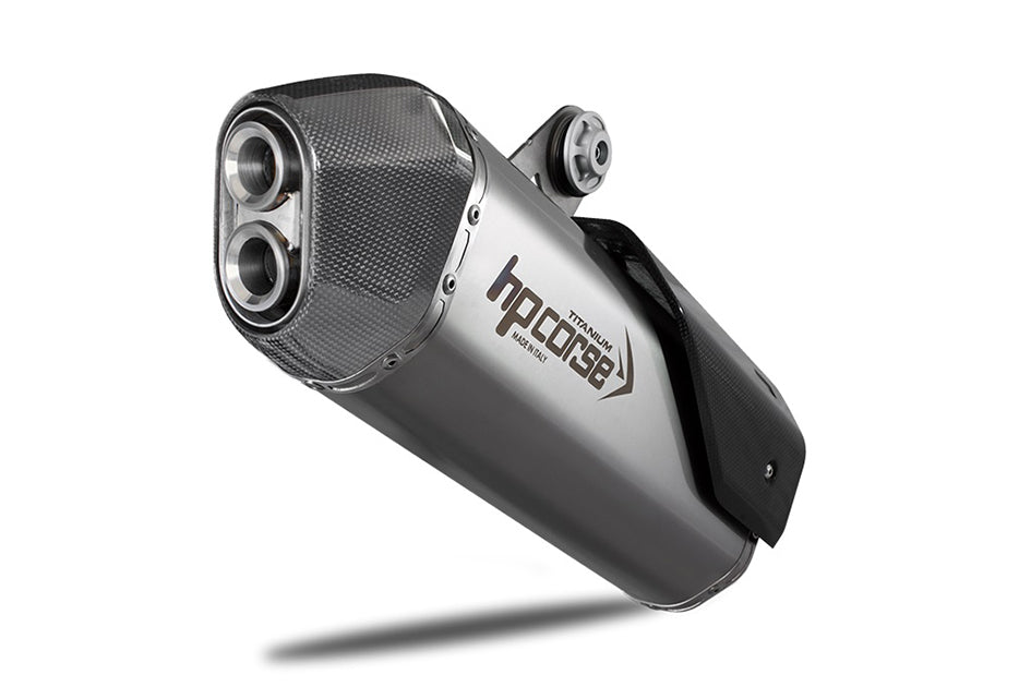 HP Corse SPS Carbon Titanium Slip-On Kit (Road Legal) – Honda CRF1000L Africa Twin 2016–2020 / Honda CRF1000L Africa Twin Adventure Sport 2018–2020