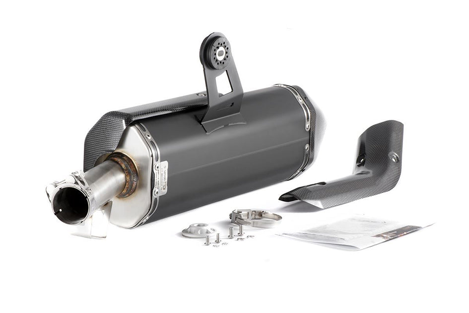HP Corse SPS Carbon Black Coated Stainless Steel Slip-On Kit (Road Legal) – Honda CRF1100L Africa Twin / Adventure Sport 2020–2026