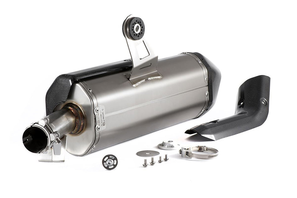 HP Corse SPS Carbon Titanium Slip-On Kit (Road Legal) – Honda CRF1100L Africa Twin / Adventure Sport 2020–2026