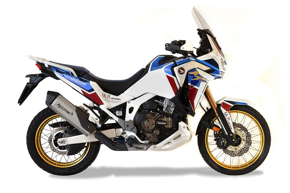 HP Corse SPS Carbon Titanium Slip-On Kit (Road Legal) – Honda CRF1100L Africa Twin / Adventure Sport 2020–2026