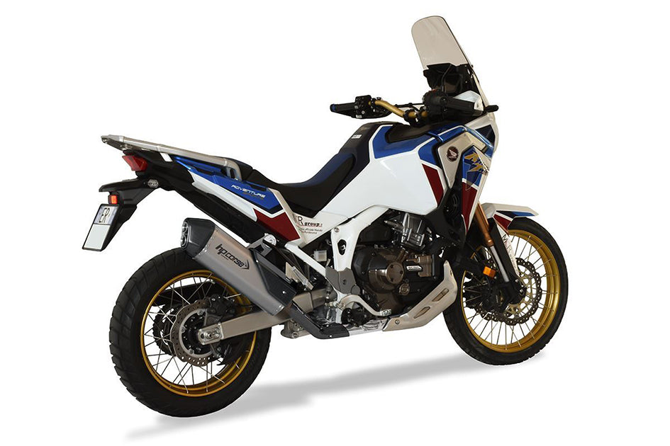 HP Corse SPS Carbon Titanium Slip-On Kit (Road Legal) – Honda CRF1100L Africa Twin / Adventure Sport 2020–2026