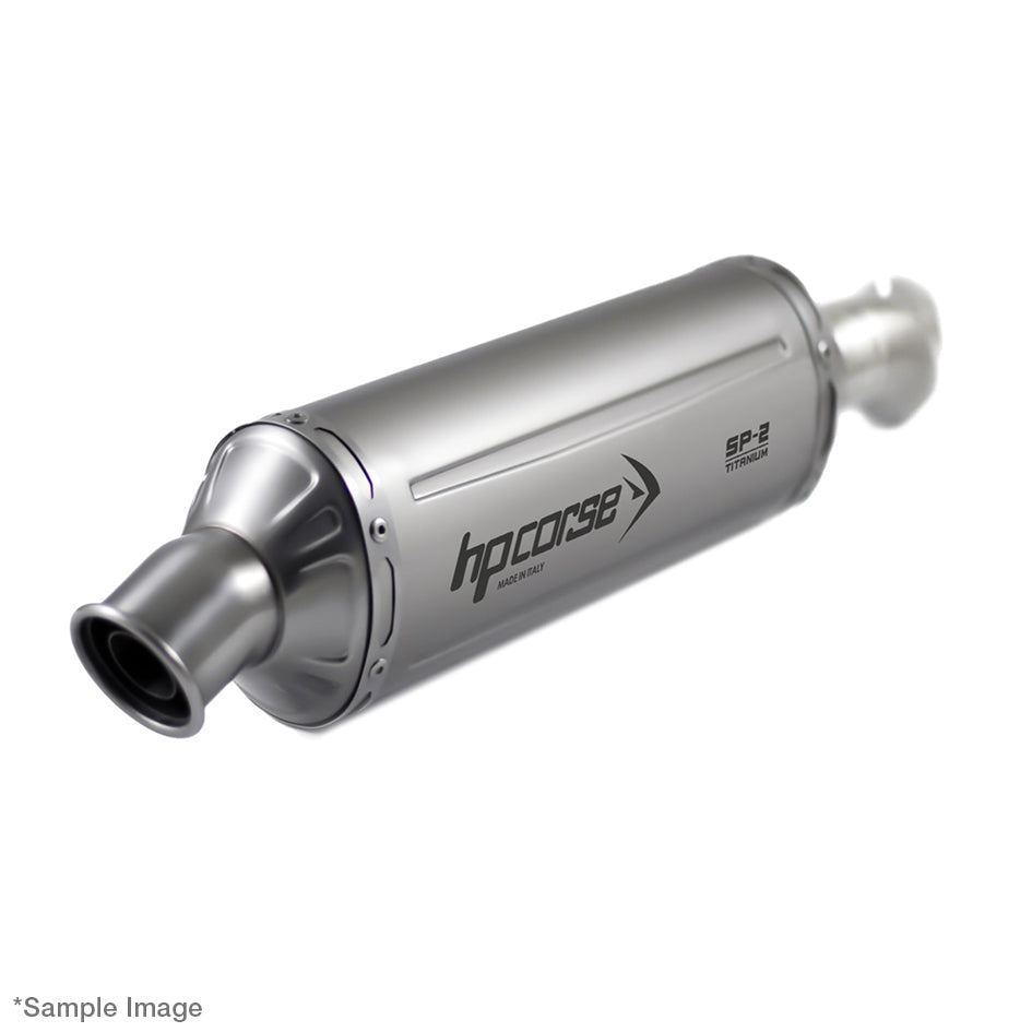 HP Corse SP-2 Titanium Slip-On Kit (Road Legal) – Aprilia Tuareg 660 2022–2026