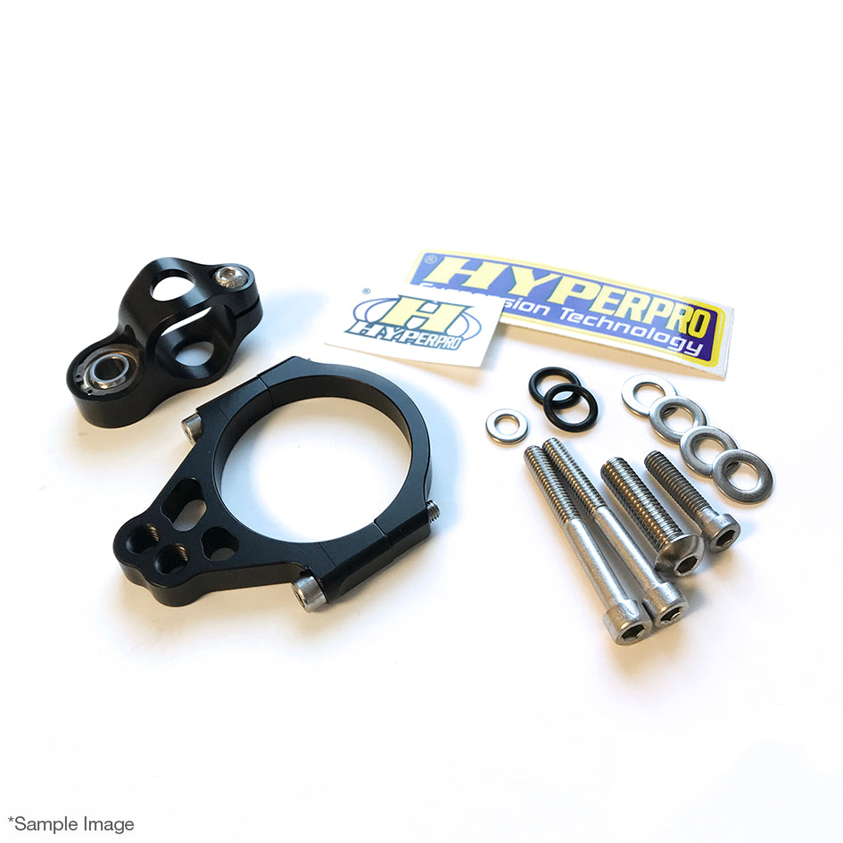 Hyperpro Steering Damper Mounting Kit, Black, other colours available - In Original Position – MV Agusta F-4 1000 [F4] 2004–2018 / MV Agusta F-4 750 [F4] 1999–2009