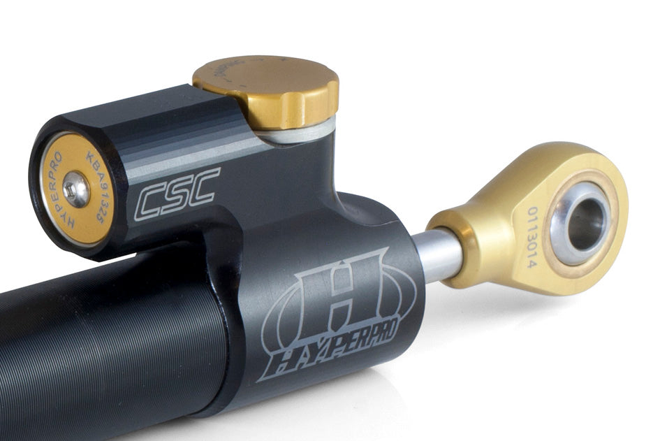 Hyperpro Damper CSC (Constant Safety Control), 140mm, Solid Black, other colours available