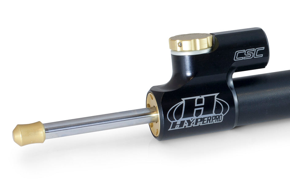 Hyperpro Damper CSC (Constant Safety Control), 140 mm, Solid Black, other colours available – Husqvarna Vitpilen 401 2018 / KTM 390 Duke 2017–2021