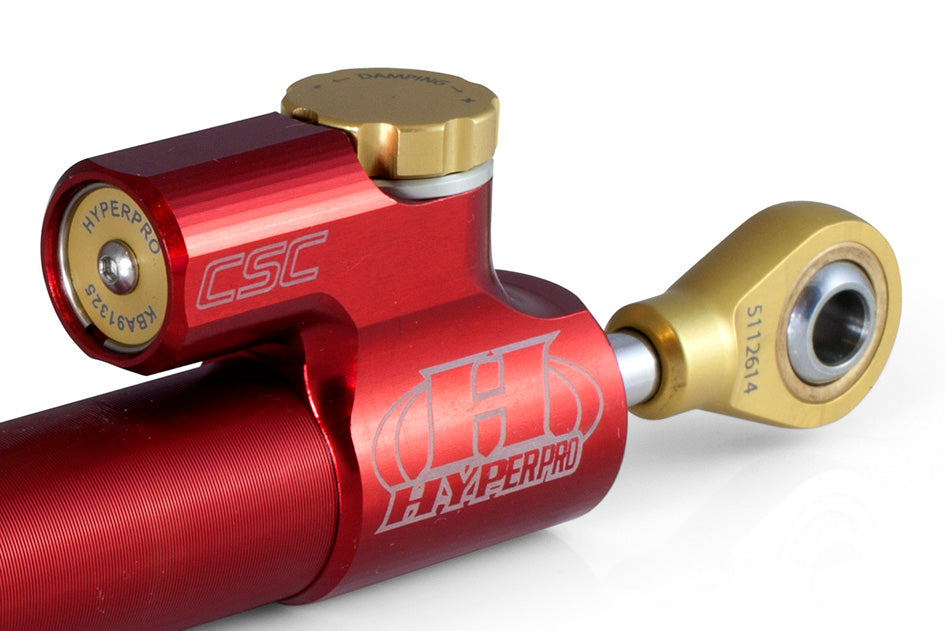 Hyperpro Damper CSC (Constant Safety Control), 75 mm, Mad Red, other colours available (DS-075R-NL1)